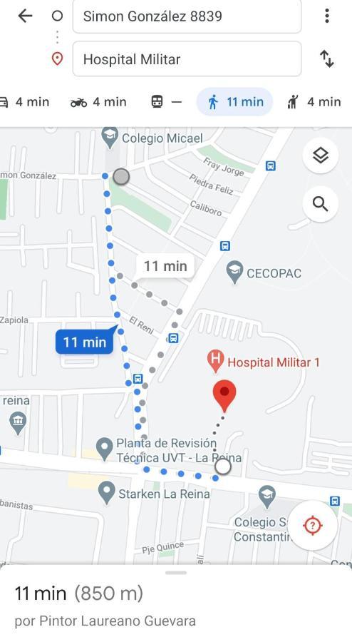 Hospedaje La Reina U Santiago Ngoại thất bức ảnh